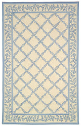 Safavieh Chelsea hk230a Ivory / Light Blue Rugs - Safavieh - hk230a - 12
