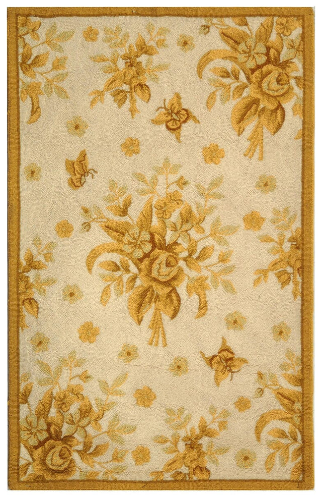 Safavieh Chelsea hk250b Ivory / Gold Rugs - Safavieh - hk250b - 3r