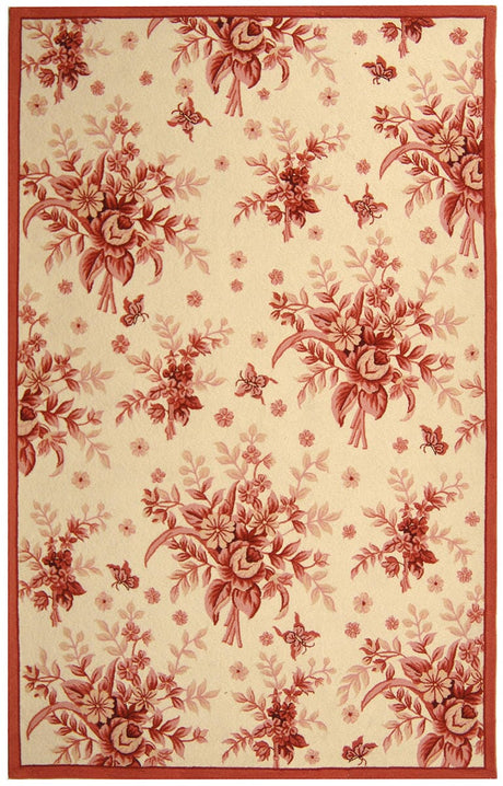 Safavieh Chelsea hk250c Ivory / Rose Rugs - Safavieh - hk250c - 2