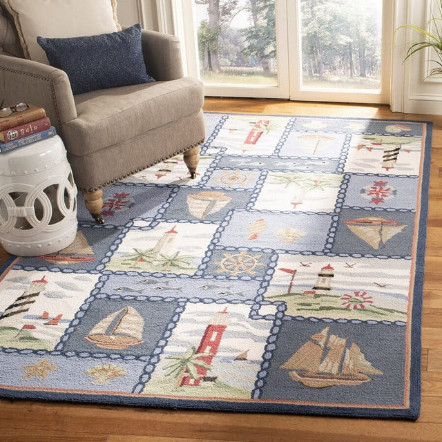 Safavieh Chelsea Hk267A Blue Rugs - Safavieh - hk267a - 2