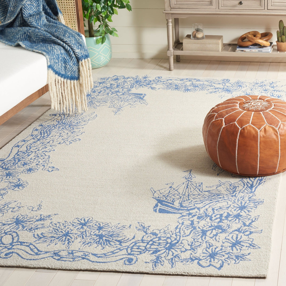 Safavieh Chelsea Hk291M Blue/Grey Rug - Safavieh - hk291m - 3