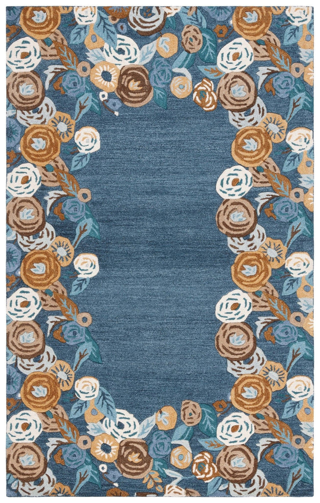 Safavieh Chelsea Hk292M Blue/Ivory Rug - Safavieh - hk292m - 3