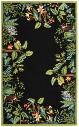 Safavieh Chelsea Hk295B Black / Green Rugs - Safavieh - hk295b - 2