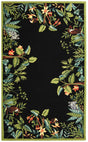 Safavieh Chelsea Hk295B Black / Green Rugs - Safavieh - hk295b - 2