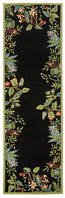 Safavieh Chelsea Hk295B Black / Green Rugs - Safavieh - hk295b - 26