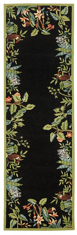 Safavieh Chelsea Hk295B Black / Green Rugs - Safavieh - hk295b - 28