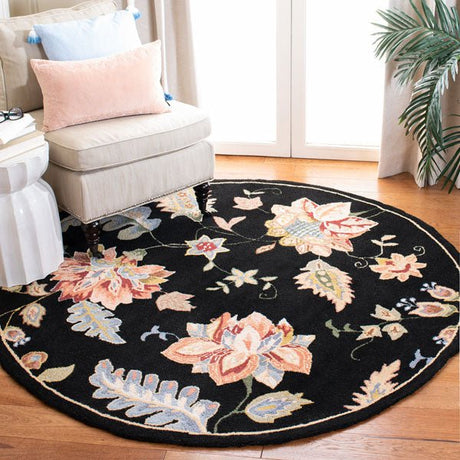 Safavieh Chelsea hk306b Black Rugs - Safavieh - hk306b - 0