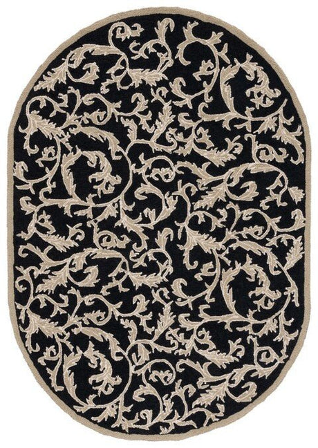 Safavieh Chelsea hk307b Black Rugs - Safavieh - hk307b - 1