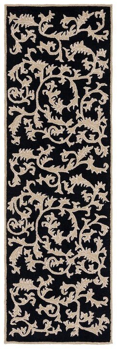 Safavieh Chelsea hk307b Black Rugs - Safavieh - hk307b - 1