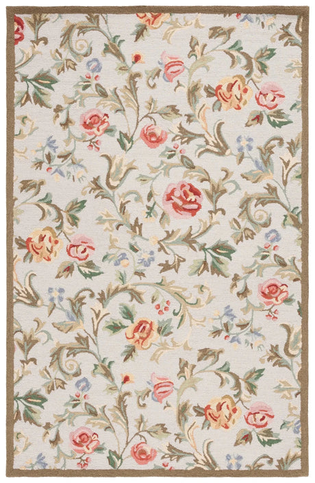 Safavieh Chelsea 3'-9" x 5'-9" Rug in Ivory / Sage