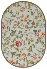 Safavieh Chelsea 4'-6" x 6'-6" Rug in Ivory / Sage