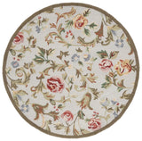 Safavieh Chelsea 5'-6" x 5'-6" Rug in Ivory / Sage