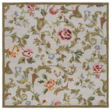 Safavieh Chelsea 5'-0" x 5'-0" Rug in Ivory / Sage