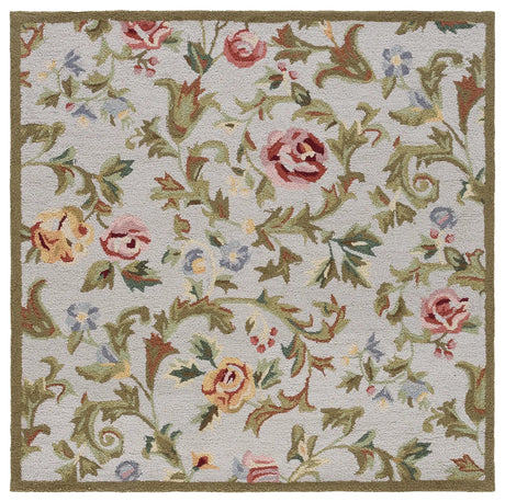 Safavieh Chelsea 5'-0" x 5'-0" Rug in Ivory / Sage
