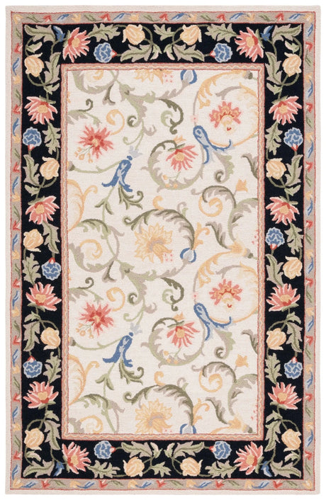 Safavieh Chelsea 3'-9" x 5'-9" Rug in Ivory / Black