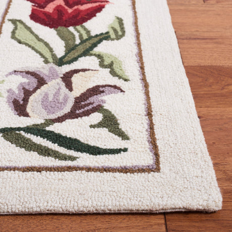 Safavieh Chelsea Hk335A Ivory/Green Rug - Safavieh - hk335a - 3