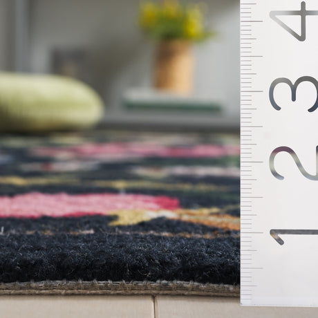 Safavieh Chelsea Hk335Z Black/Pink Rug - Safavieh - hk335z - 3