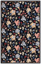 Safavieh Chelsea 4'-0" x 6'-0" Rug in Black / Red