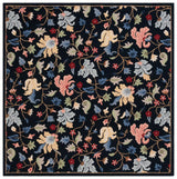 Safavieh Chelsea 6'-0" x 6'-0" Rug in Black / Red