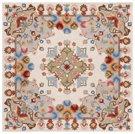 Safavieh Chelsea 6'-0" x 6'-0" Rug in Ivory / Grey