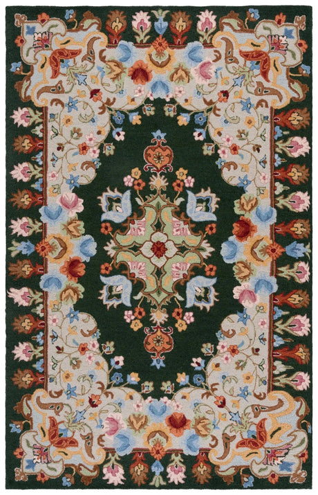 Safavieh Chelsea 4'-0" x 6'-0" Rug in Green / Grey