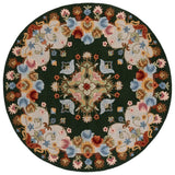 Safavieh Chelsea 6'-0" x 6'-0" Rug in Green / Grey