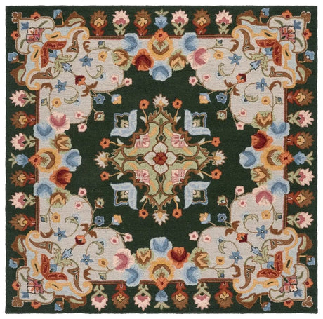 Safavieh Chelsea 6'-0" x 6'-0" Rug in Green / Grey