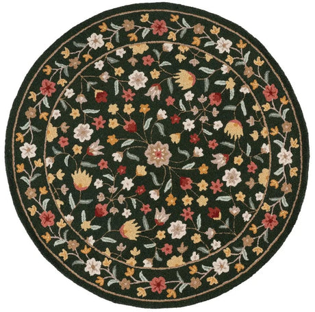 Safavieh Chelsea 6'-0" x 6'-0" Rug in Green / Red