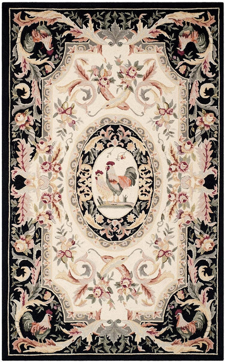 Safavieh Chelsea hk48k Ivory / Black Rugs - Safavieh - hk48k - 2