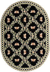 Safavieh Chelsea Hk55B Black Rugs - Safavieh - hk55b - 5ov