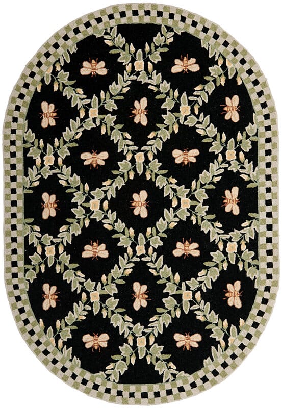 Safavieh Chelsea Hk55B Black Rugs - Safavieh - hk55b - 5ov