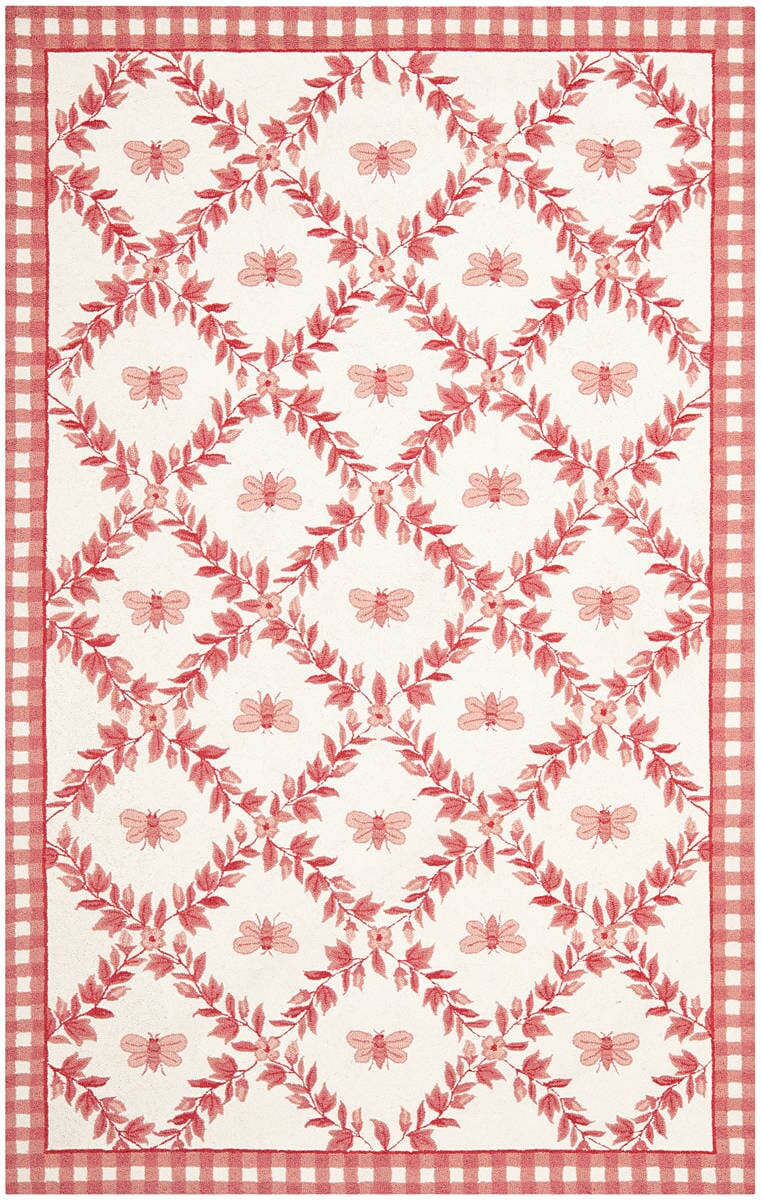 Safavieh Chelsea Hk55C Ivory / Rose Rugs - Safavieh - hk55c - 2
