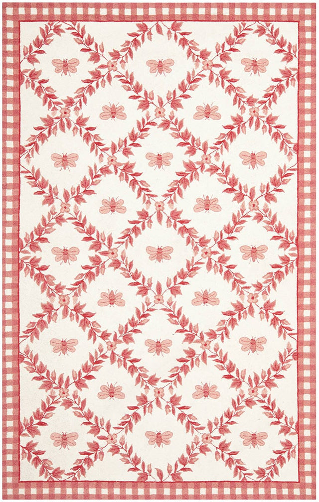 Safavieh Chelsea Hk55C Ivory / Rose Rugs - Safavieh - hk55c - 2