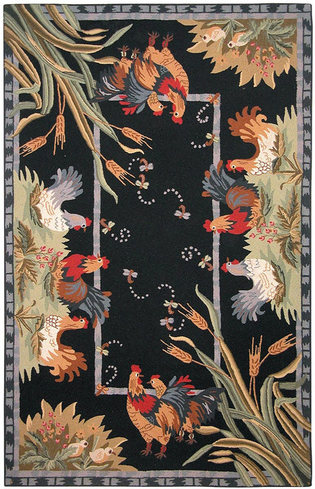 Safavieh Chelsea hk56b Black Rugs - Safavieh - hk56b - 12