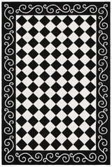 Safavieh Chelsea hk711a Black / Ivory Rugs - Safavieh - hk711a - 5
