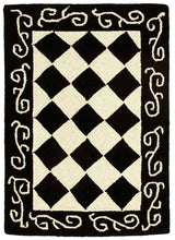 Safavieh Chelsea hk711a Black / Ivory Rugs - Safavieh - hk711a - 5
