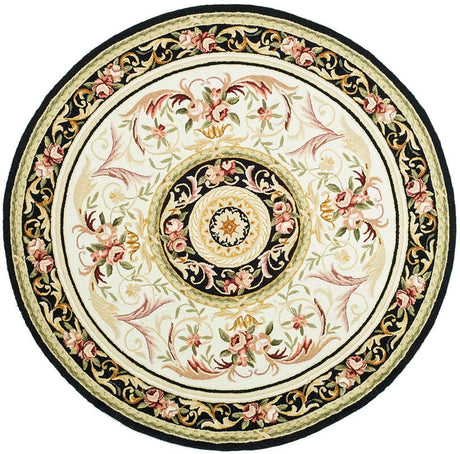 Safavieh Chelsea hk72b Ivory / Black Rugs - Safavieh - hk72b - 3r