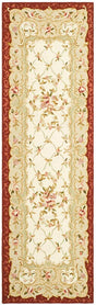 Safavieh Chelsea hk73a Ivory / Burgundy Rugs - Safavieh - hk73a - 26