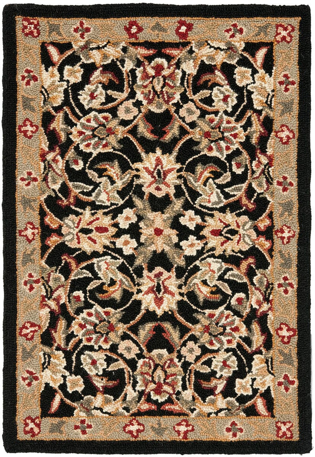 Safavieh Chelsea Hk78A Black Rugs - Safavieh - hk78a - 5ov