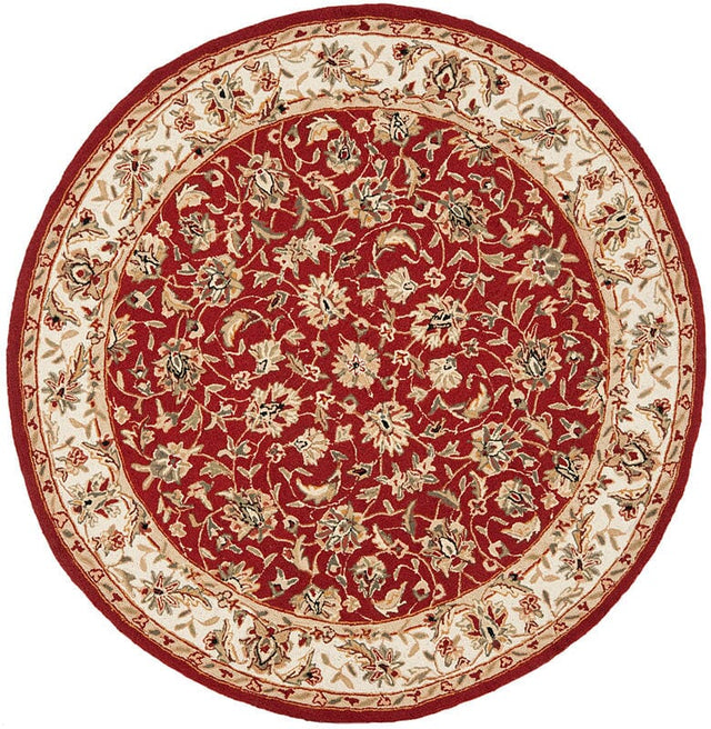 Safavieh Chelsea hk78b Burgundy / Ivory Rugs - Safavieh - hk78b - 3r