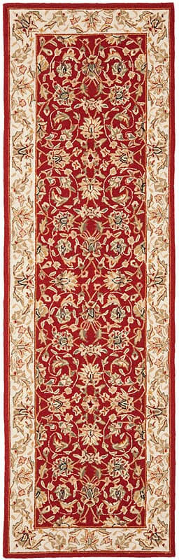 Safavieh Chelsea hk78b Burgundy / Ivory Rugs - Safavieh - hk78b - 8