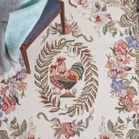 Safavieh Chelsea hk92a Creme / Black Rugs - Safavieh - hk92a - 8