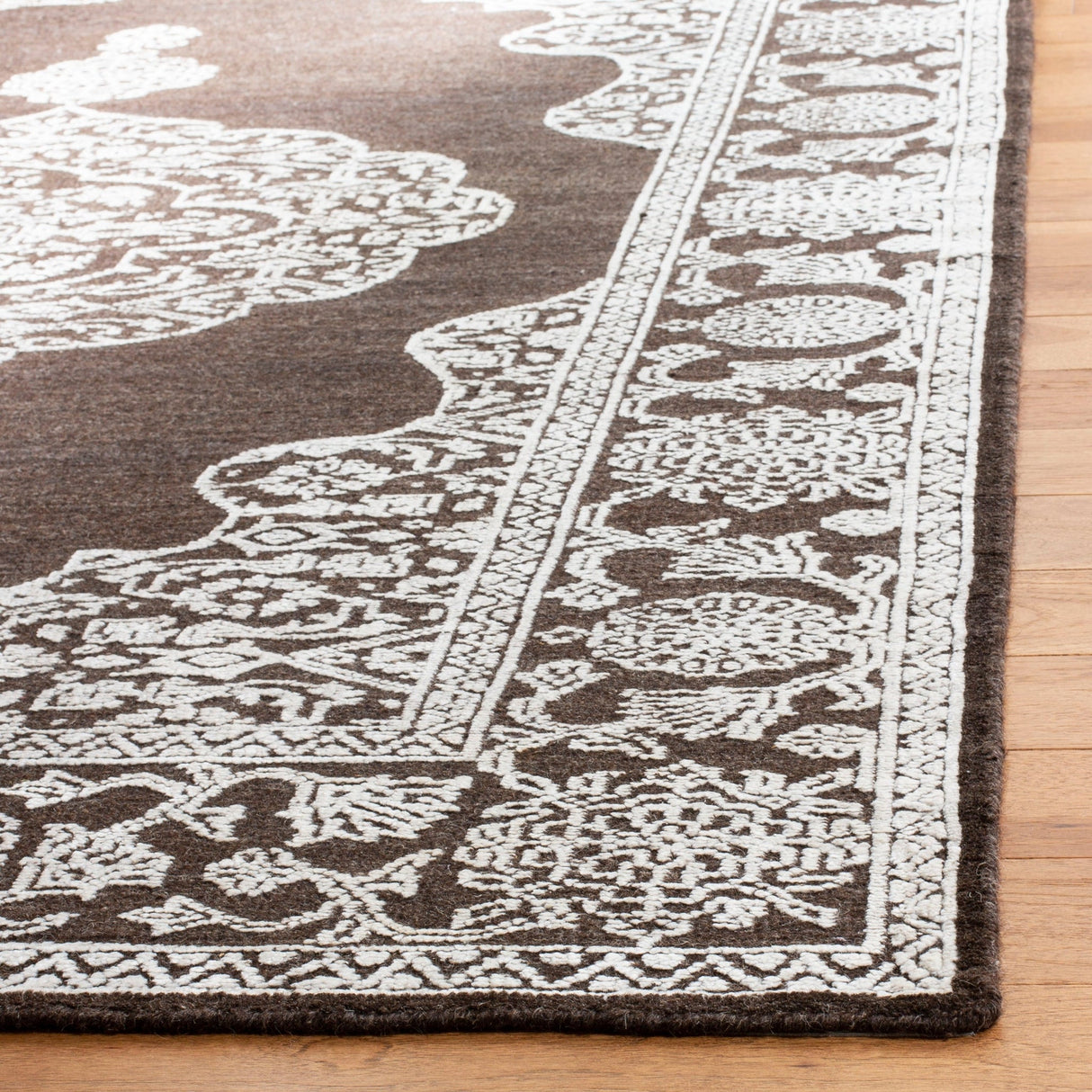 Safavieh Chester Chs546B Brown/Linen Rug - Safavieh - chs546b - 6