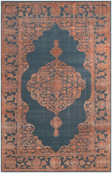 Safavieh Chester Chs546C Navy/Rust Rug - Safavieh - chs546c - 6