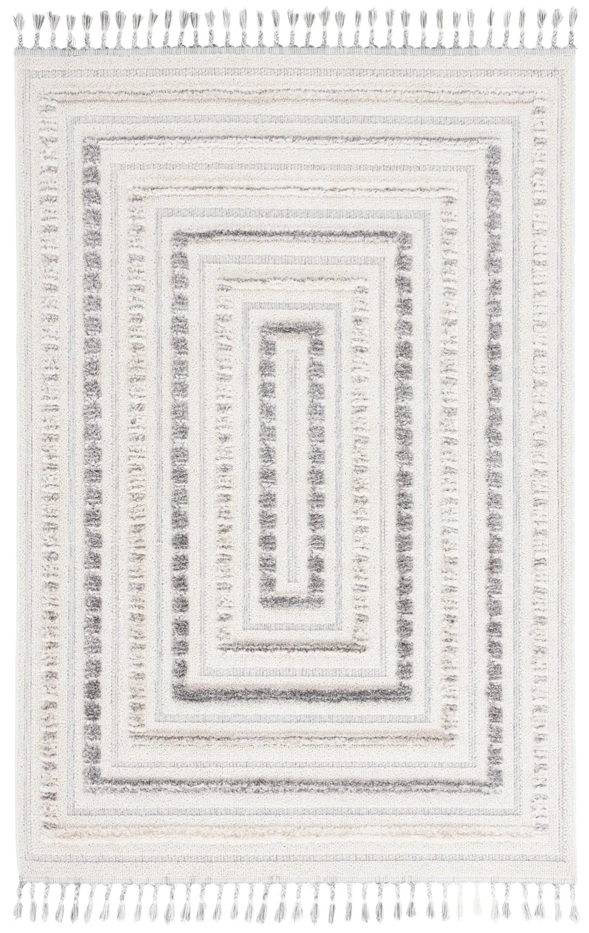 Safavieh Chloe 4'-0" x 6'-0" Rug in Ivory / Grey