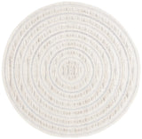 Safavieh Chloe 6'-7" x 6'-7" Rug in Ivory / Grey