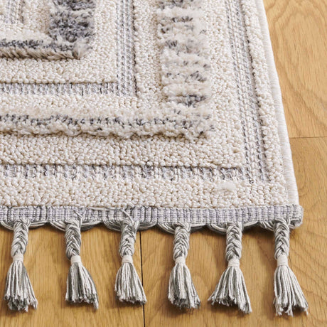 Safavieh Chloe Clo101A Ivory/Grey Rug - Safavieh - clo101a - 7r