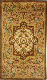 Safavieh Classic cl220a Beige / Olive Rugs - Safavieh - cl220a - 5ov