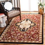 Safavieh Classic Cl220C Red / Black Rugs - Safavieh - cl220c - 2