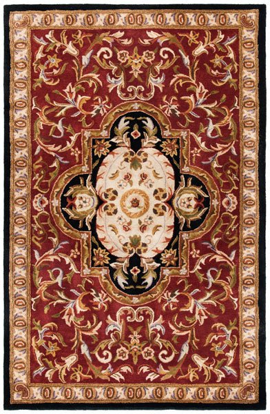 Safavieh Classic Cl220C Red / Black Rugs - Safavieh - cl220c - 2